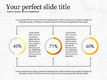 Años Comparación Slide Deck, Diapositiva 3, 04069, Diagramas de proceso — PoweredTemplate.com