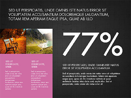 Modèle de présentation de brochure de mise en page de grille, Diapositive 11, 04072, Modèles de présentations — PoweredTemplate.com