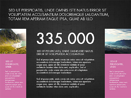 Grid layout brochure presentatiesjabloon, Dia 16, 04072, Presentatie Templates — PoweredTemplate.com