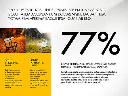 Modèle de présentation de brochure de mise en page de grille, Diapositive 3, 04072, Modèles de présentations — PoweredTemplate.com