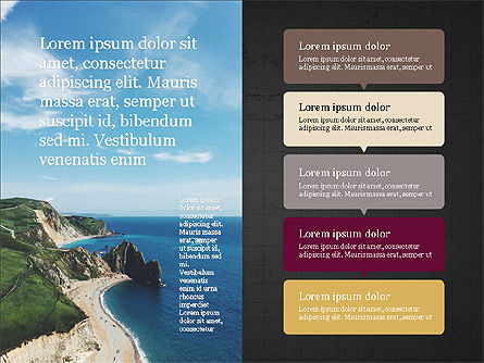 Options et étapes du concept de présentation, Diapositive 15, 04073, Modèles de présentations — PoweredTemplate.com