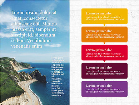 Options et étapes du concept de présentation, Diapositive 7, 04073, Modèles de présentations — PoweredTemplate.com