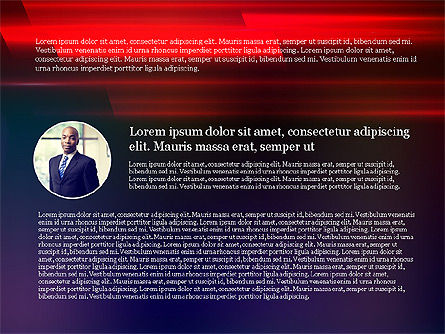 Plantilla de presentación moderna corporativa, Diapositiva 10, 04075, Plantillas de presentación — PoweredTemplate.com