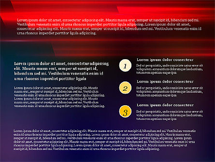 Corporate modern presentatiesjabloon, Dia 12, 04075, Presentatie Templates — PoweredTemplate.com