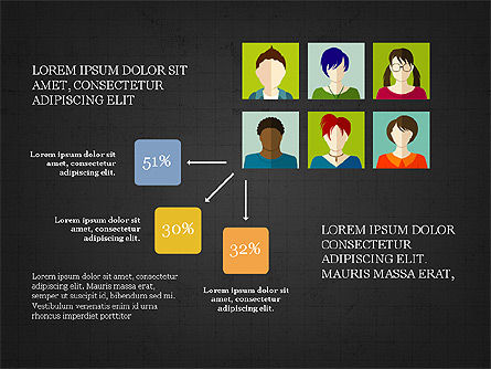 Concepto de la presentación de reclutamiento, Diapositiva 16, 04081, Iconos — PoweredTemplate.com