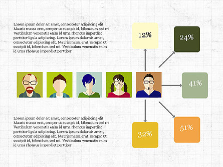 Concepto de la presentación de reclutamiento, Diapositiva 5, 04081, Iconos — PoweredTemplate.com