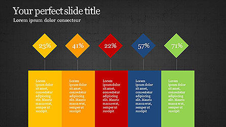 Relazione annuale concetto infografica, Slide 16, 04087, Modelli Presentazione — PoweredTemplate.com