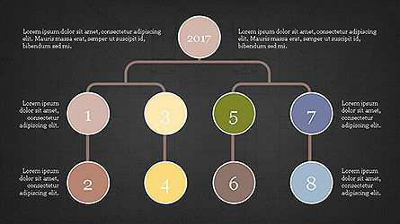 Organigrammes définis, Diapositive 14, 04091, Graphiques organisationnels — PoweredTemplate.com
