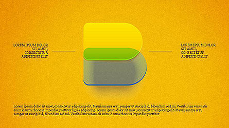Alphabet coloré décoratif, Diapositive 10, 04092, Formes — PoweredTemplate.com