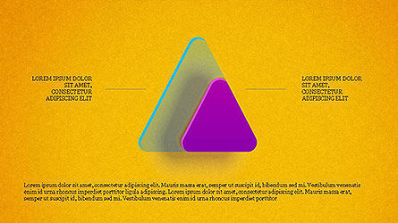 Decorative Colored Alphabet, Slide 9, 04092, Shapes — PoweredTemplate.com