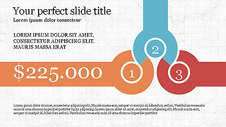 Rotonde diapositive concetto infographic, Modello PowerPoint, 04098, Forme — PoweredTemplate.com