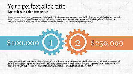 Runde infografische Konzept Dias, Folie 3, 04098, Schablonen — PoweredTemplate.com