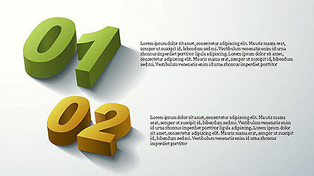 Grafieken en cijfers presentatiesjabloon, Dia 10, 04101, Presentatie Templates — PoweredTemplate.com