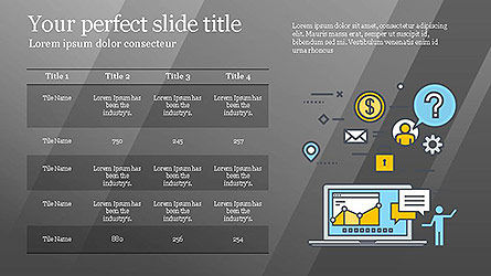 Commerce Presentation Template, Slide 11, 04103, Presentation Templates — PoweredTemplate.com