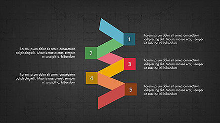 Process Arrows Infographics, Slide 11, 04104, Process Diagrams — PoweredTemplate.com