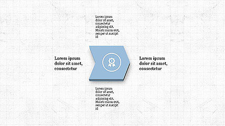 Proceso secuencial con plantilla de presentación de iconos, Diapositiva 3, 04106, Diagramas de proceso — PoweredTemplate.com