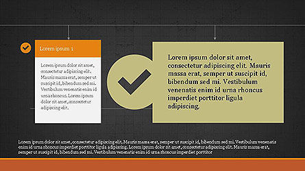 Modèle d'agenda du plan d'action, Diapositive 16, 04115, Boîtes de texte — PoweredTemplate.com