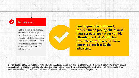 Modèle d'agenda du plan d'action, Diapositive 8, 04115, Boîtes de texte — PoweredTemplate.com