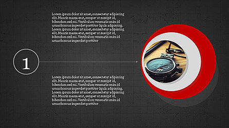 Lingkaran Dan Jari-jari, Slide 11, 04116, Bentuk — PoweredTemplate.com