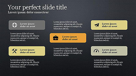 Performance and Efficiency Presentation Template, Slide 12, 04120, Presentation Templates — PoweredTemplate.com