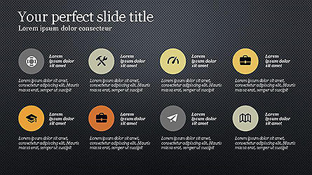 Performance and Efficiency Presentation Template, Slide 14, 04120, Presentation Templates — PoweredTemplate.com