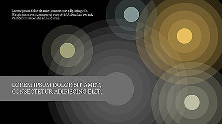 Modèle de présentation des effets ondulés, Diapositive 10, 04124, Modèles commerciaux — PoweredTemplate.com