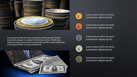Gli investimenti finanziari modello di presentazione, Slide 10, 04126, Diagrammi di Processo — PoweredTemplate.com