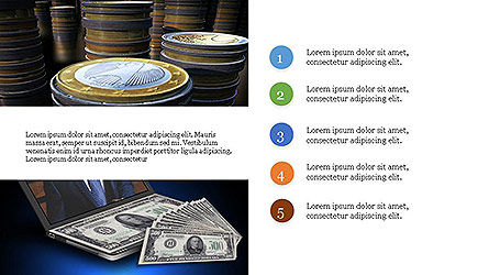 Financiële investeringen presentatiesjabloon, Dia 2, 04126, Procesdiagrammen — PoweredTemplate.com