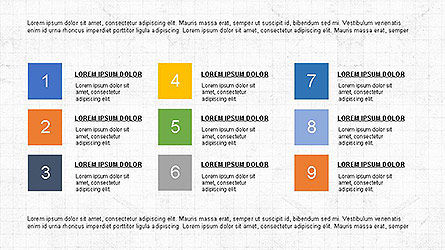 Colorful Options and Diagrams, Slide 3, 04127, Presentation Templates — PoweredTemplate.com