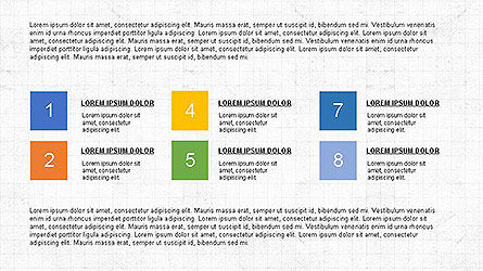 다채로운 옵션 및 다이어그램, 슬라이드 5, 04127, 프레젠테이션 템플릿 — PoweredTemplate.com