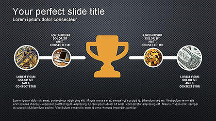 Lines and Shapes Presentation Template, Slide 13, 04130, Presentation Templates — PoweredTemplate.com