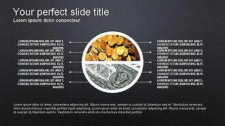 Plantilla de presentación de líneas y formas, Diapositiva 15, 04130, Plantillas de presentación — PoweredTemplate.com