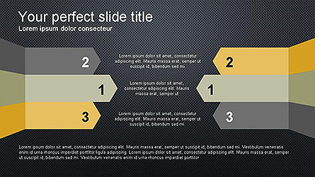 Paper Style Shapes, Slide 13, 04132, Shapes — PoweredTemplate.com