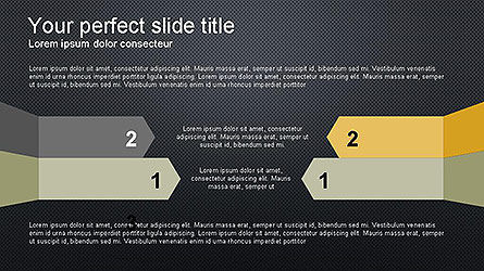 Formas de estilo de papel, Diapositiva 16, 04132, Formas — PoweredTemplate.com
