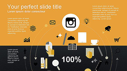 Social Media Monetization Presentation Template, Slide 14, 04134, Presentation Templates — PoweredTemplate.com