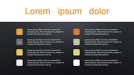 Presentación con iconos, Diapositiva 10, 04136, Iconos — PoweredTemplate.com
