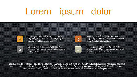 Presentation with Icons, Slide 16, 04136, Icons — PoweredTemplate.com