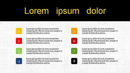 Presentación con iconos, Diapositiva 2, 04136, Iconos — PoweredTemplate.com