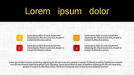 Presentation with Icons, Slide 8, 04136, Icons — PoweredTemplate.com