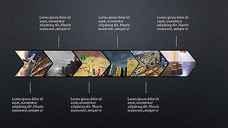 Diagramme de style pétale, Diapositive 11, 04137, Modèles de présentations — PoweredTemplate.com