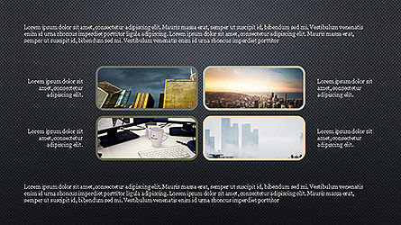 Diagramme de style pétale, Diapositive 15, 04137, Modèles de présentations — PoweredTemplate.com