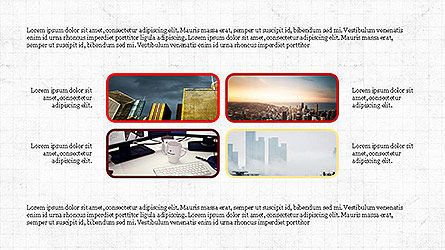 Diagrama de estilos de pétalos, Diapositiva 7, 04137, Plantillas de presentación — PoweredTemplate.com