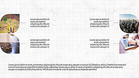 Diagramme de style pétale, Diapositive 8, 04137, Modèles de présentations — PoweredTemplate.com