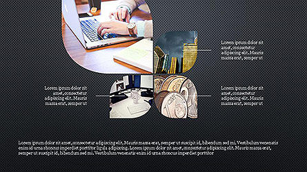 Diagrama de estilos de pétalos, Diapositiva 9, 04137, Plantillas de presentación — PoweredTemplate.com