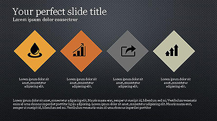 Progetto mette in scena il concetto, Slide 15, 04145, Diagrammi Palco — PoweredTemplate.com