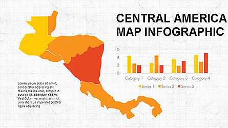 Landen kaarten infographics, Dia 4, 04147, Infographics — PoweredTemplate.com