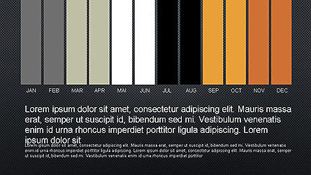 Plantilla de presentación de línea de tiempo, Diapositiva 9, 04152, Plantillas de presentación — PoweredTemplate.com