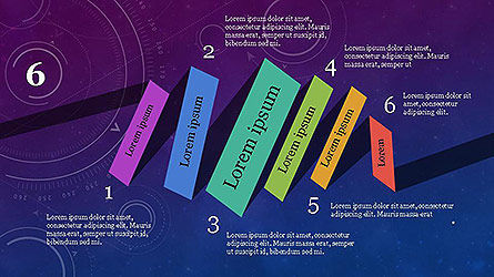 Diagrama de la etapa creativa, Diapositiva 6, 04154, Diagramas de la etapa — PoweredTemplate.com