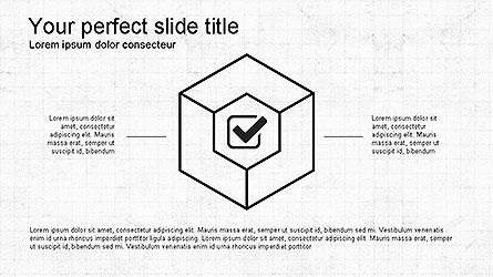 Icone minimale modello di presentazione, Slide 10, 04159, icone — PoweredTemplate.com