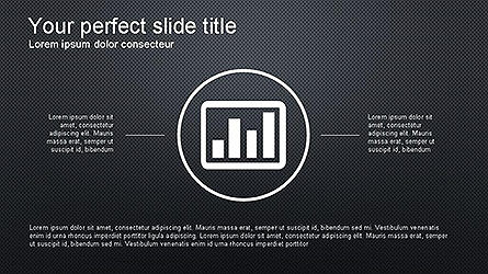 Plantilla de presentación de iconos minimalistas, Diapositiva 3, 04159, Iconos — PoweredTemplate.com